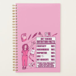 Agenda Un agradecimiento a los profesores de arte - regal