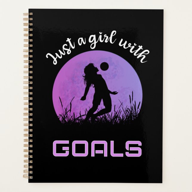 Agenda Un chica con goles y un bello fútbol (Anverso)