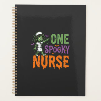 Agenda Un diseño de enfermera espeluznante de Halloween (