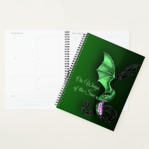 Agenda Un dragón verde