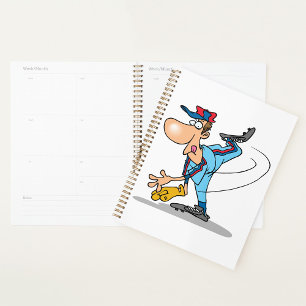 Agenda Un extraño lanzador de béisbol Personalizado lanza