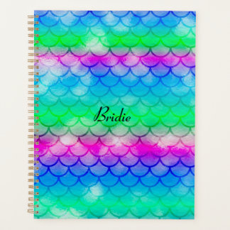 Agenda Un hermoso espectro de colores de sirena portátil