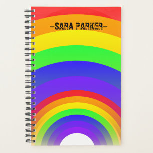 Agenda Un hermoso planchador de colores arcoiris