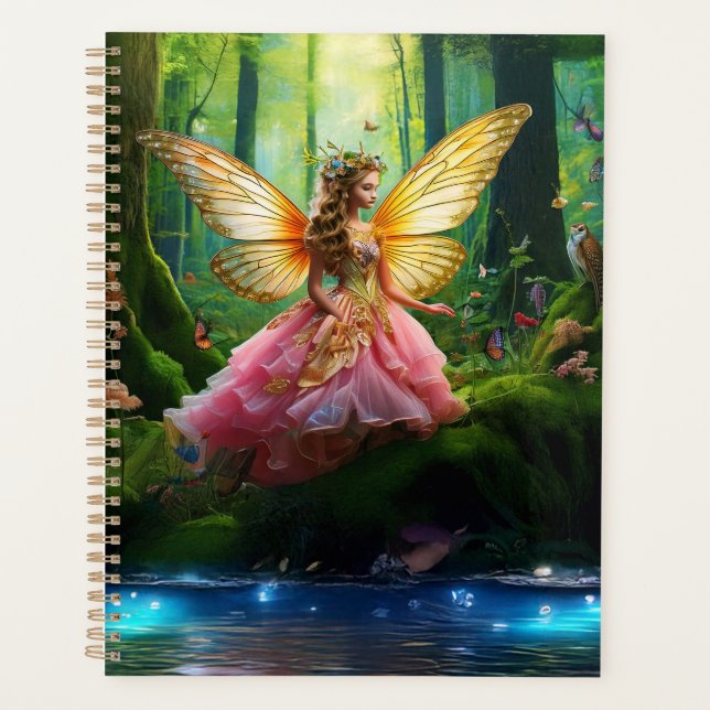 Agenda Un mágico bosque de hadas (Anverso)