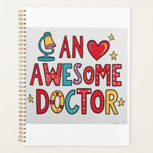 Agenda Un médico increíble. Regalo de agradecimiento