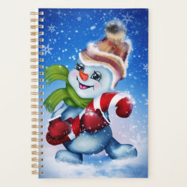 Agenda Un muñeco de nieve festivo         