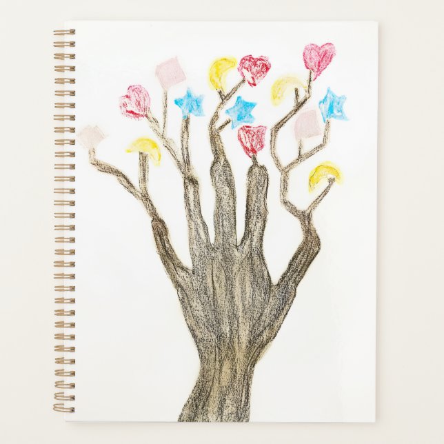 Agenda Un puñado de árbol de formas (Anverso)