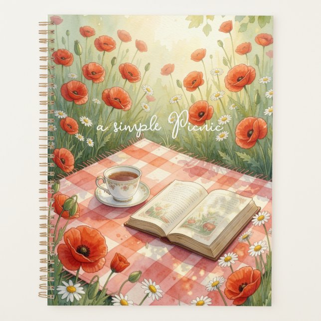Agenda Un sencillo picnic (Anverso)