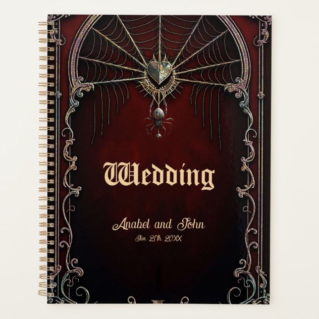 Agenda Un toque de magia gótica, (Anverso)