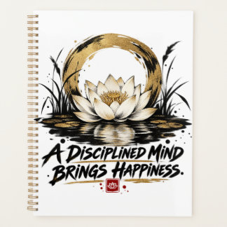 Agenda Una Mente Disciplinada Trae Felicidad Lotus Mindfu
