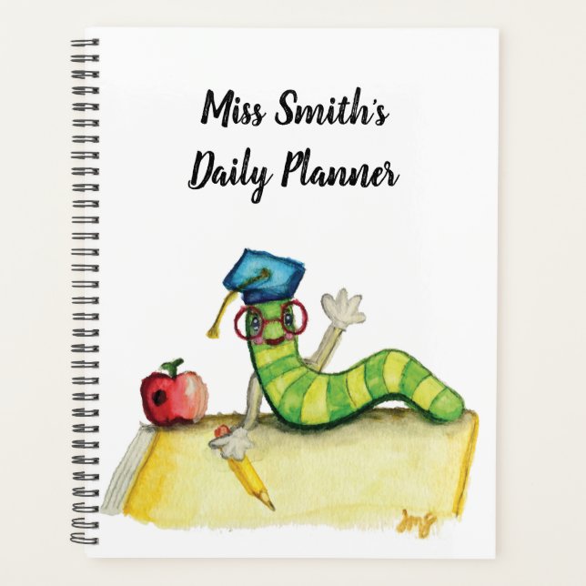 Agenda Una nota del profesor (Anverso)