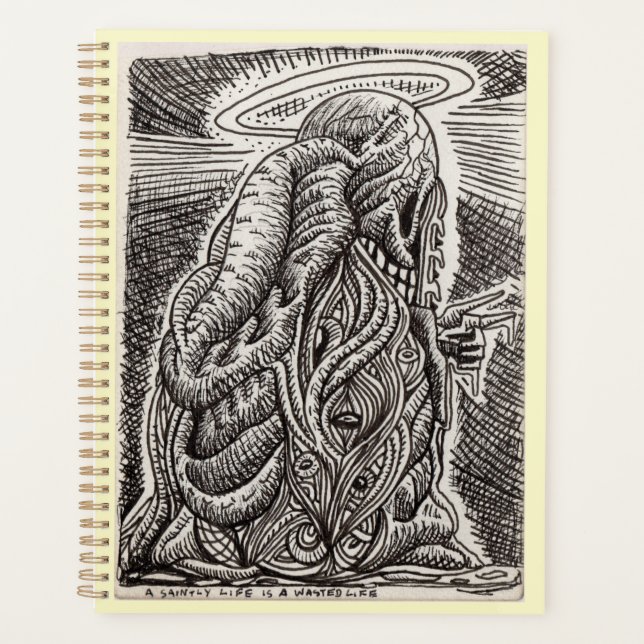 Agenda Una vida santa es una vida desperdiciada (Anverso)