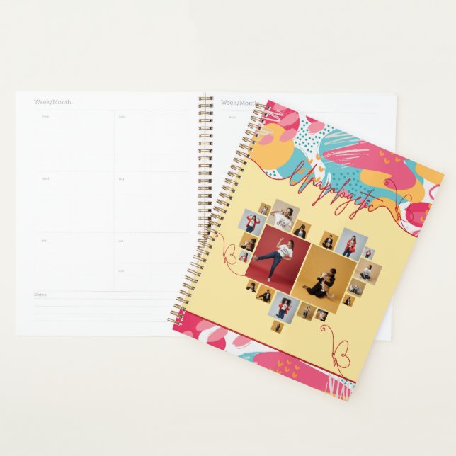 Agenda Unapologetic Personalized Feminine Photo Collage (Demostración)