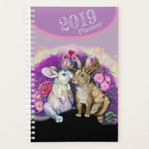Agenda Unibunny Kisses Jackalope Amor mágico