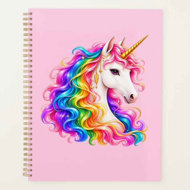 Agenda Unicornio Arcoíris (Anverso)