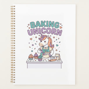 Agenda Unicornio Horneando Producto Gráfico de Moda Unico