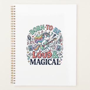 Agenda Unicornio Nacido para Ser Fuerte y Mágico Original