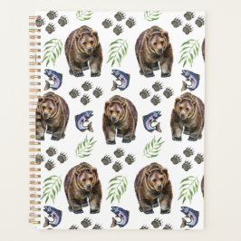 Agenda Unique Bear Planner Journal