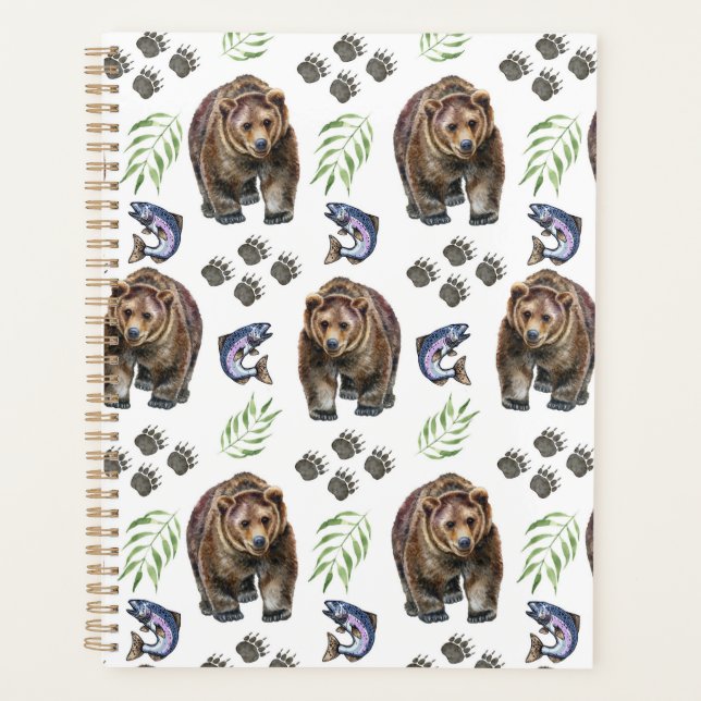Agenda Unique Bear Planner Journal (Anverso)