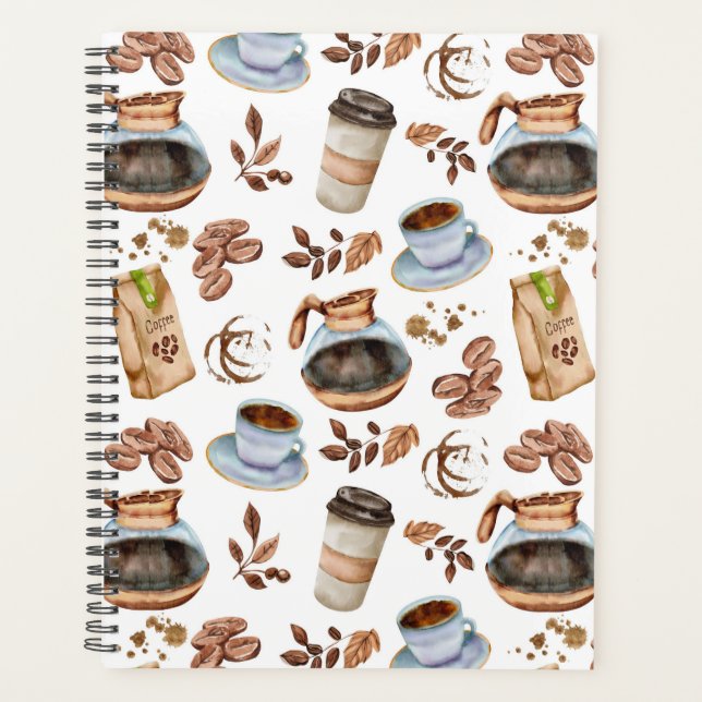Agenda Unique Cappuccino Planner Journal (Anverso)