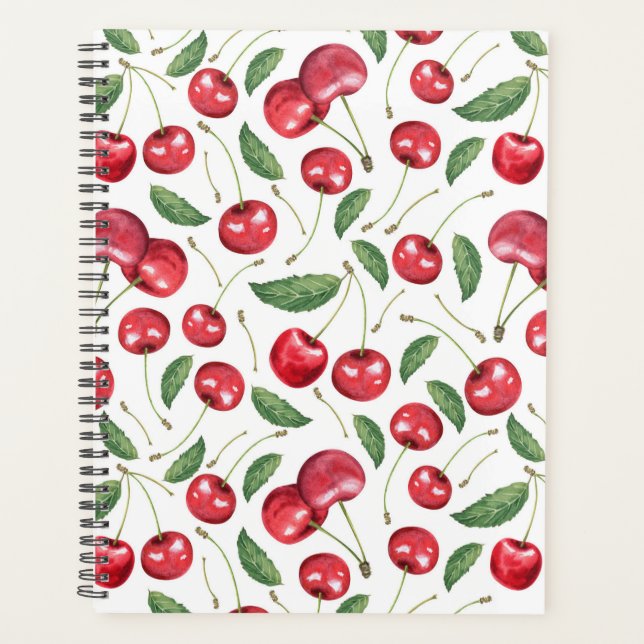 Agenda Unique Cherries Planner Journal (Anverso)