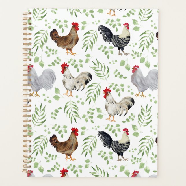 Agenda Unique Chickens Planner Journal (Anverso)