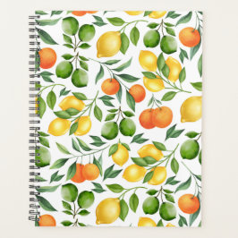 Agenda Unique Citrus Fruit Planner Journal