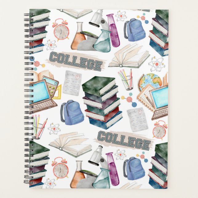 Agenda Unique College Planner Journal (Anverso)