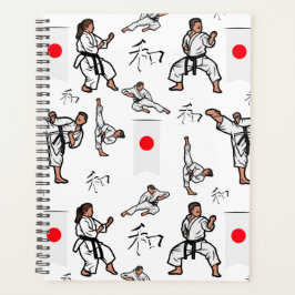 Agenda Unique Karate Martial Arts Planner Journal
