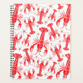 Agenda Unique Lobsters Planner Journal