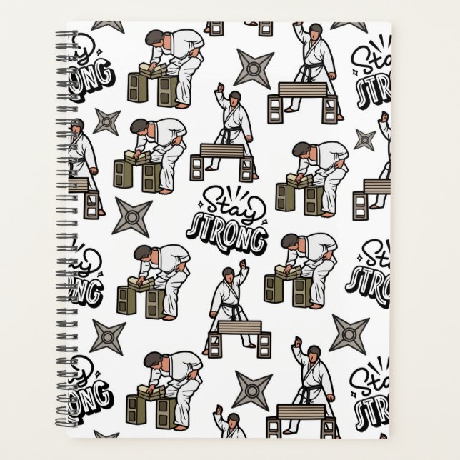 Agenda Unique Martial Arts Planner Journal (Anverso)