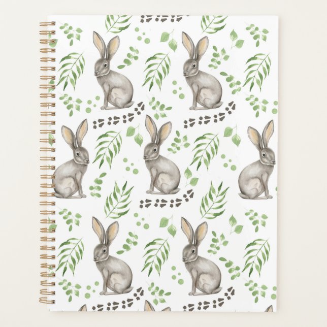 Agenda Unique Rabbits Planner Journal (Anverso)