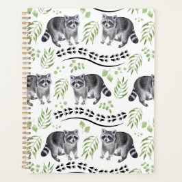 Agenda Unique Raccoons Planner Journal