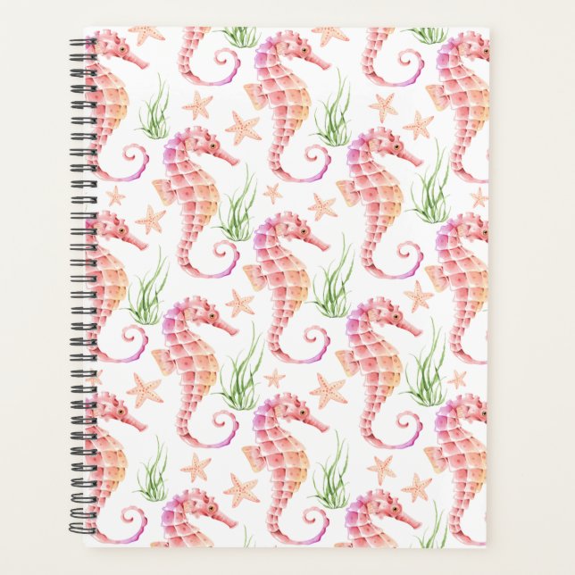 Agenda Unique Seahorses Planner Journal (Anverso)