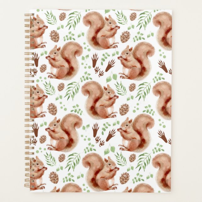 Agenda Unique Squirrels Planner Journal (Anverso)