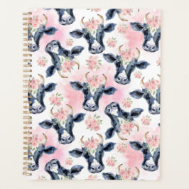Agenda Unique Vintage Cows Planner Journal