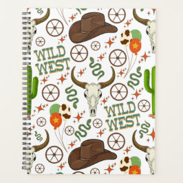 Agenda Unique Wild West Planner Journal