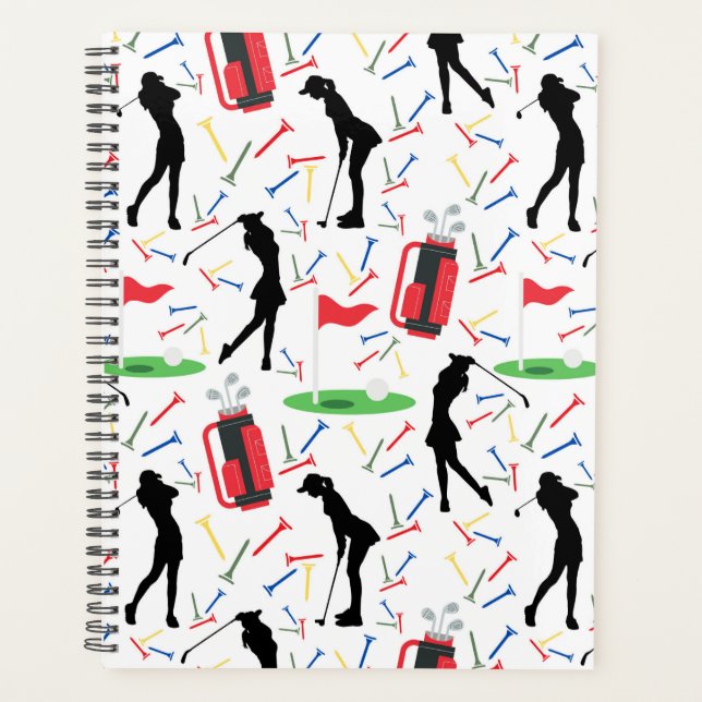 Agenda Unique Women’s Golf Planner Journal (Anverso)