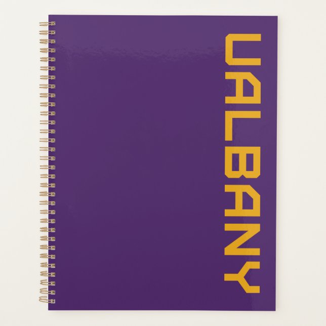 Agenda Universidad de Albany Wordmark (Anverso)
