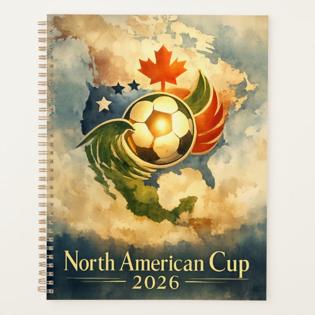 Agenda USA MX CA Fine Art Wall Art World Cup  (Anverso)