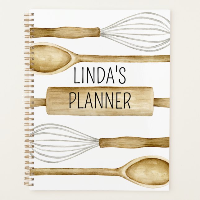 Agenda Utensilios de cocina para hornear Panaderos  (Anverso)