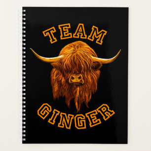 Agenda Vaca escocesa celebra al equipo de Ginger