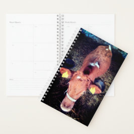 Agenda Vaca marrón