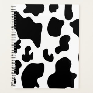 Agenda Vaca negra y blanca