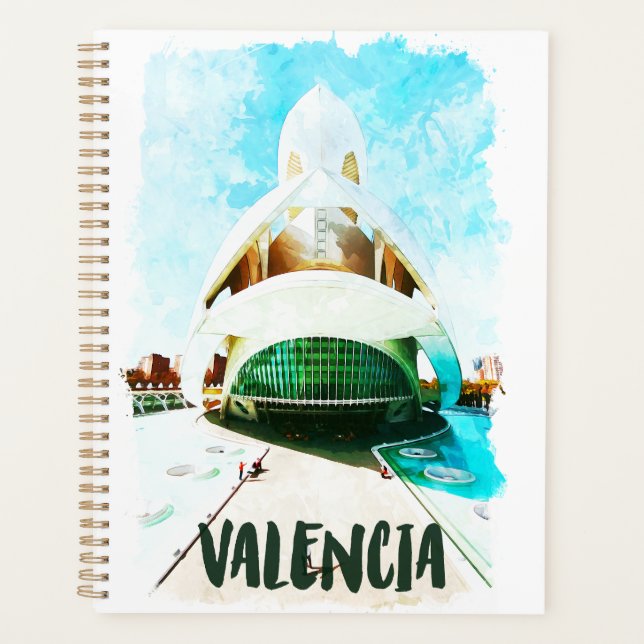 Agenda Valencia España Palau de les Arts Reina Sofía (Anverso)