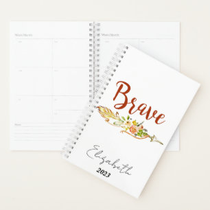 Agenda Valiente personalizado, año personalizado