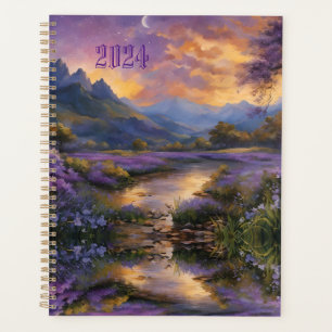 Agenda Valle de la Montaña Lavanda al Amanecer