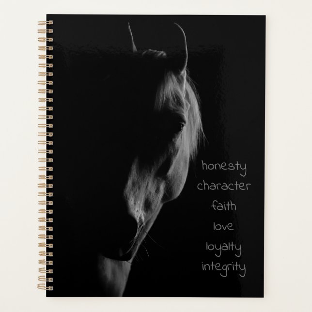 Agenda Valores Fundamentales Diarios de White Horse (Anverso)