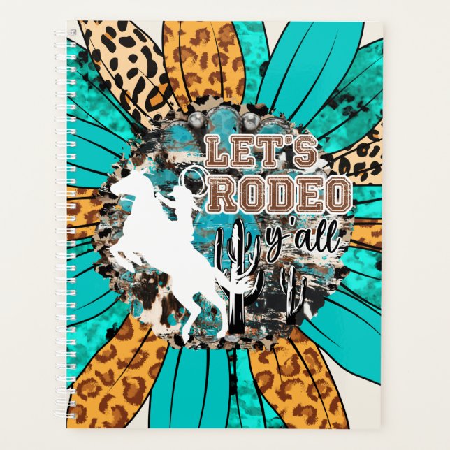 Agenda Vamos a Rodeo Y'all (Anverso)