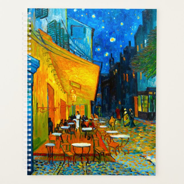 Agenda Van Gogh Café Terrace at Night (Anverso)